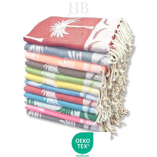 Fouta Palmier Double face 100% Coton