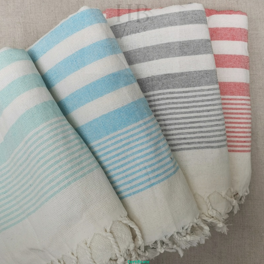 Fouta éponge 100% Coton