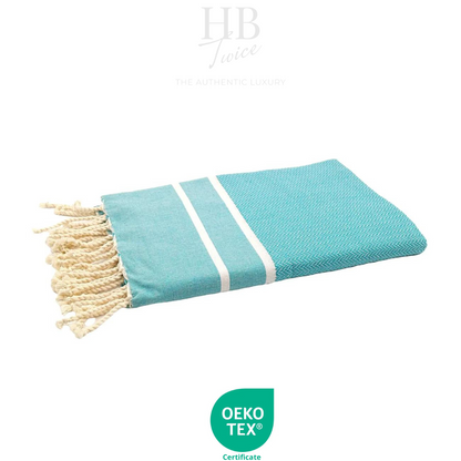 Fouta Chevron 100% Coton