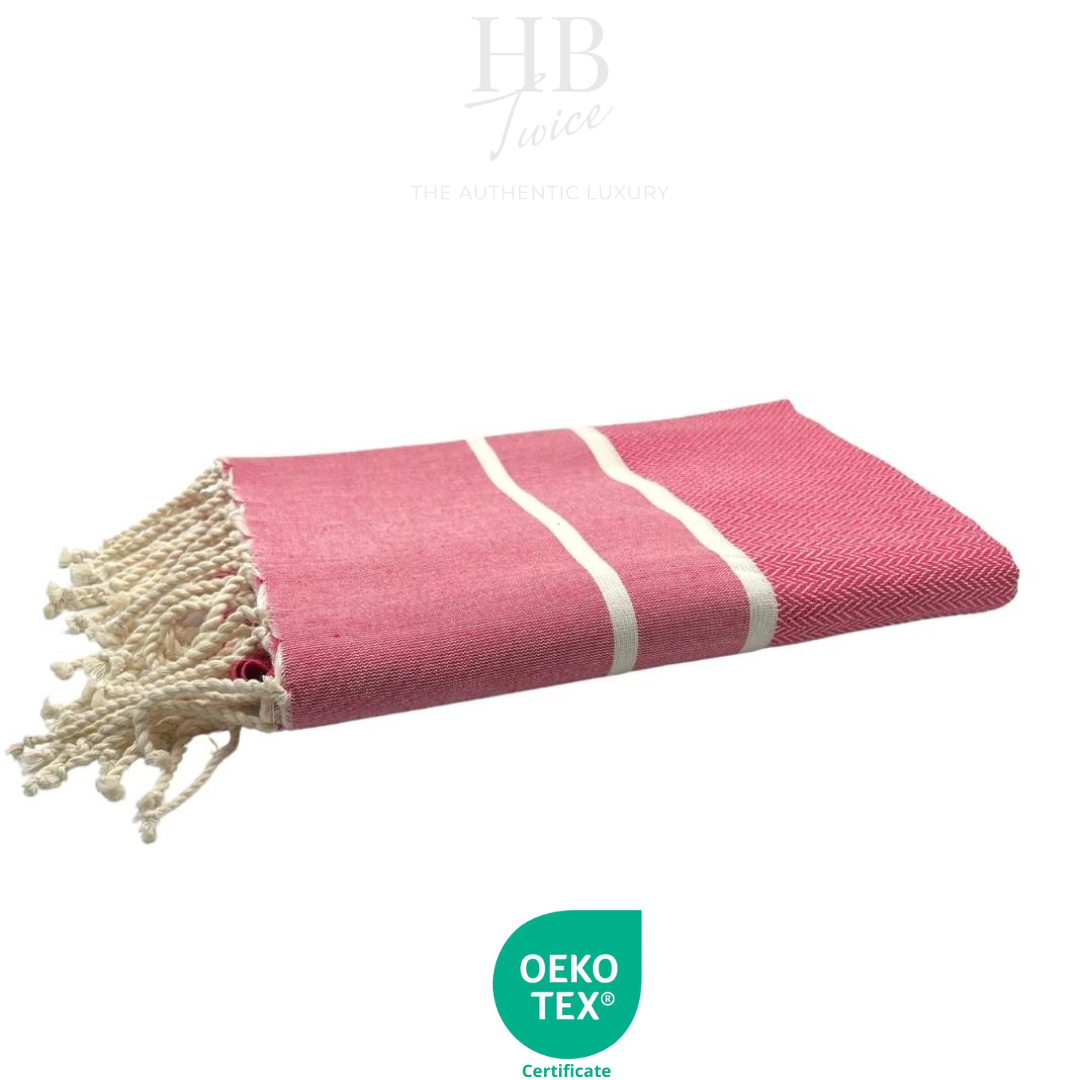 Fouta Chevron 100% Coton